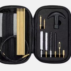 Kit de nettoyage de pistolet 19 pi&egrave;ces, brosse &agrave; baril et lubrifiant &agrave; l'huile pour pistolet de 60ml