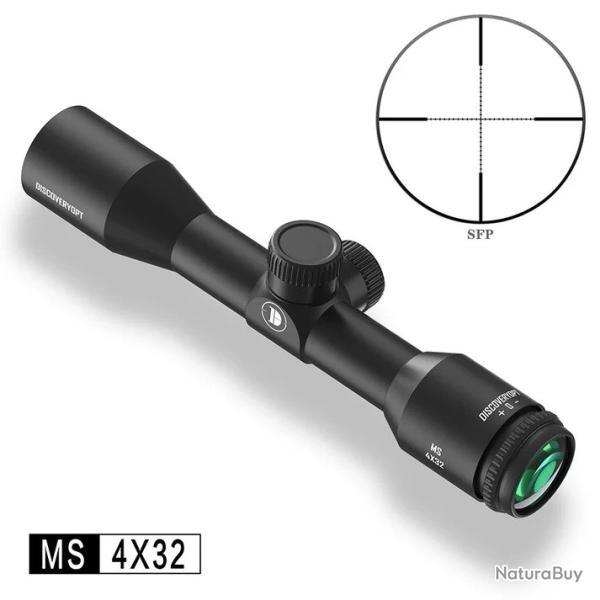 Lunettes  DISCOVERYOPT MS 4X32 MOA Diam�tre : 25,4 mm