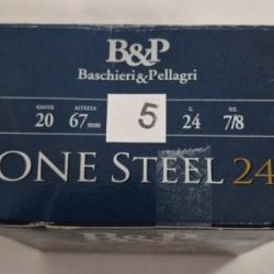 LOT 2 BOITES ONE STEEL 24 CAL 20 PLOMB 5