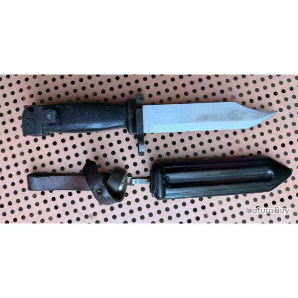 BA�ONNETTE CHINE MOD. TYPE AKM2 COMPLETE