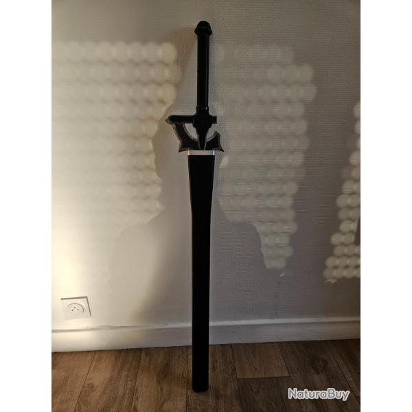 �p�e Elucidator Sword Art Online m�tal 1,04m �tui bois