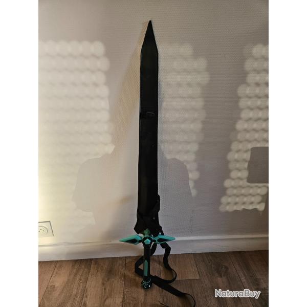 �p�e Dark Repulser Sword Art Online 1,02m etui cuire