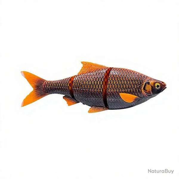 Leurre souple SAVAGE GEAR 3D LT Roach 18cm sinking Black