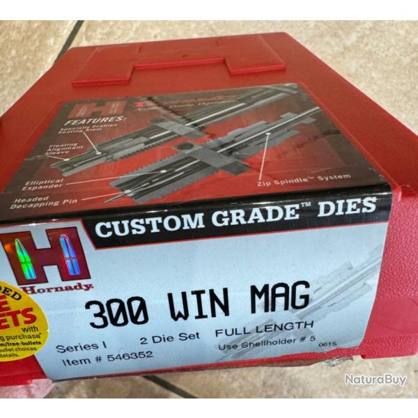 Jeu d'outils Hornady cal 300 win mag
