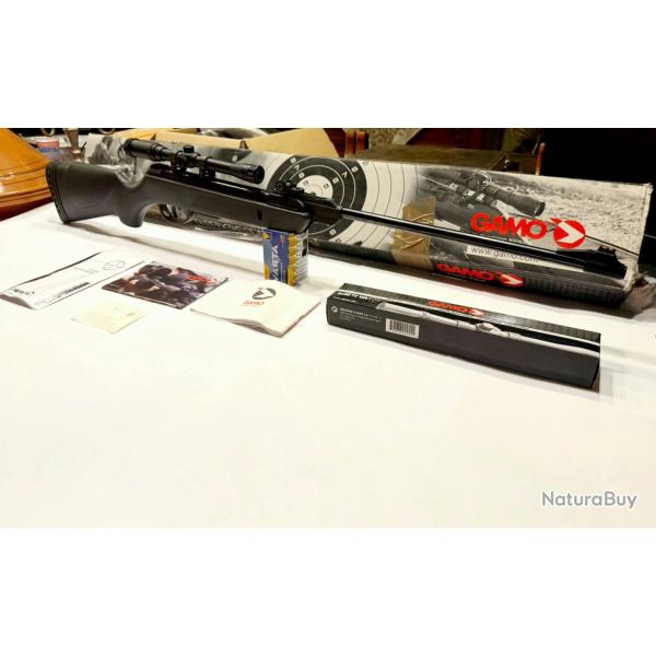 Carabine � plomb GAMO DELTAMAX + lunette GAMO 4x20 TV WA