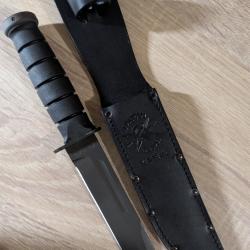 Spartan Blades Spartan Ka-Bar Etui Cuir NEUF