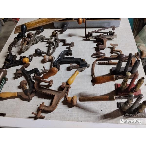 lot de mat�riel de rechargement cartouche chasse ancien
