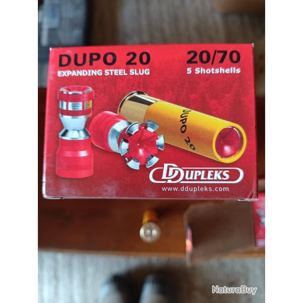 Lot de 10 bo�tes de 10 balles DUPO cal. 20