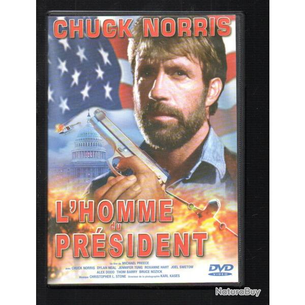 l'homme du pr�sident avec chuck norris , action, aventure , arts martiaux dvd