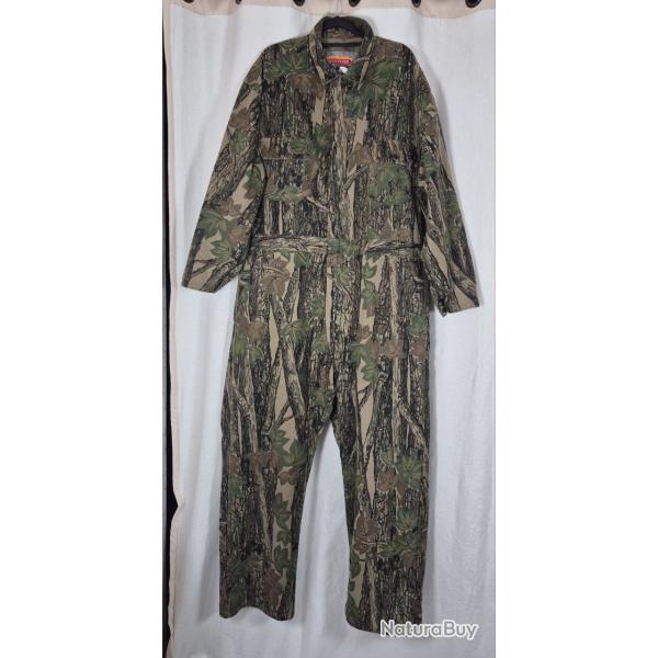 Combinaison 1 pi�ce, motif camouflage type Realtree / for�t - taille XXL - chasse