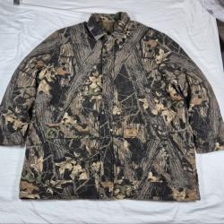 manteau hiver avec doublure int&eacute;rieur motif realtree camouflage for&ecirc;t - Taille XXXL
