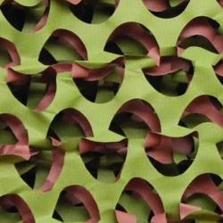 FILET CAMOUFLAGE GAMME PREMIUM 3 X 2.4M MARRON/VERT