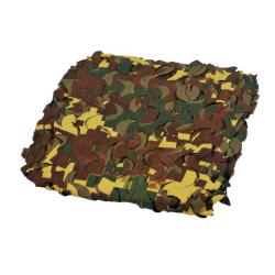 FILET DE CAMOUFLAGE GAMME BASIC 3D 6 X 2,4 M IMPRIME TRICOLOR