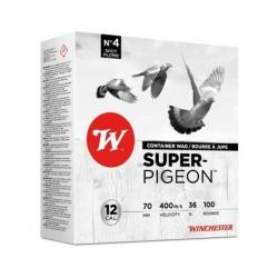 Pack de 100 Cartouches SUPER PIGEON 12-70 - 36g