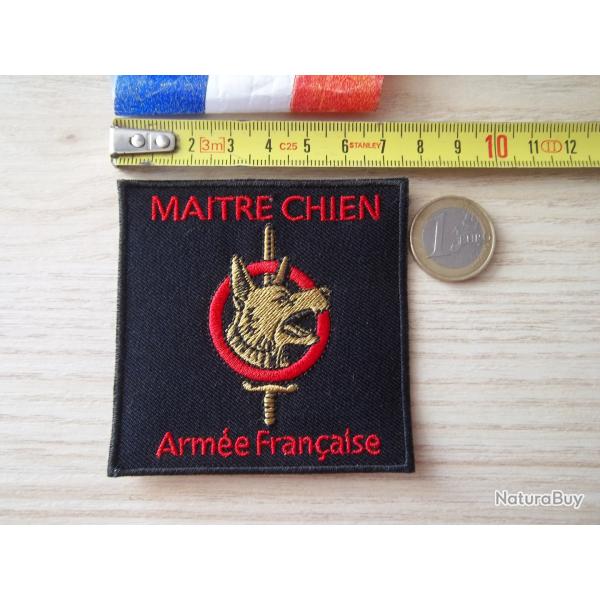 patch insigne �cusson militaire arm�e Ma�tre chien Arm�e Fran�aise Cynophile