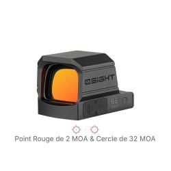 Vente Flash ! - Olight Osight SE DPP - Viseur point rouge ferm&eacute; &agrave; empreinte DPP - 2 + 32 MOA