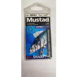 3 HAMECONS MUSTAD ANTI-HERBE - W3261BLN - N&deg; 1