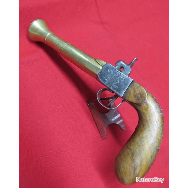 Magnifique Pistolet a percussion de Marine Tromblon�