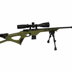 Kit ch&acirc;ssis tactical .22LR Olive green � Citadel Trakr / Rossi 8122 / Mossberg 802 Plinkster