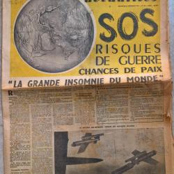 Journal Paris actualit&eacute;s Dimanche 22 septembre 1946