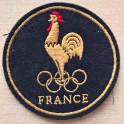 Ecusson France Jeux Olympiques Moscou 1980