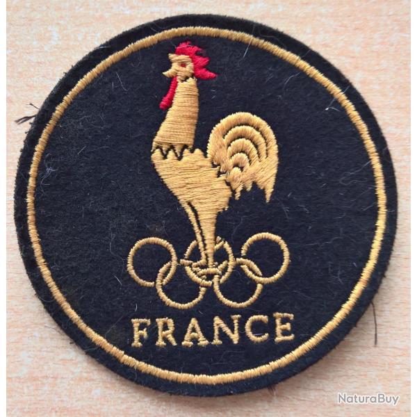 Ecusson France Jeux Olympiques Moscou 1980
