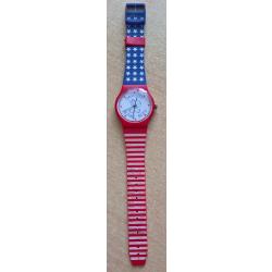 Montre Blanc Bleu
