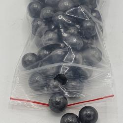 50 balles rondes plomb (Balleurope) en calibre 454.