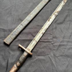 Ba&iuml;onnette espagnole mod&egrave;le 1893 - WW1 (2)