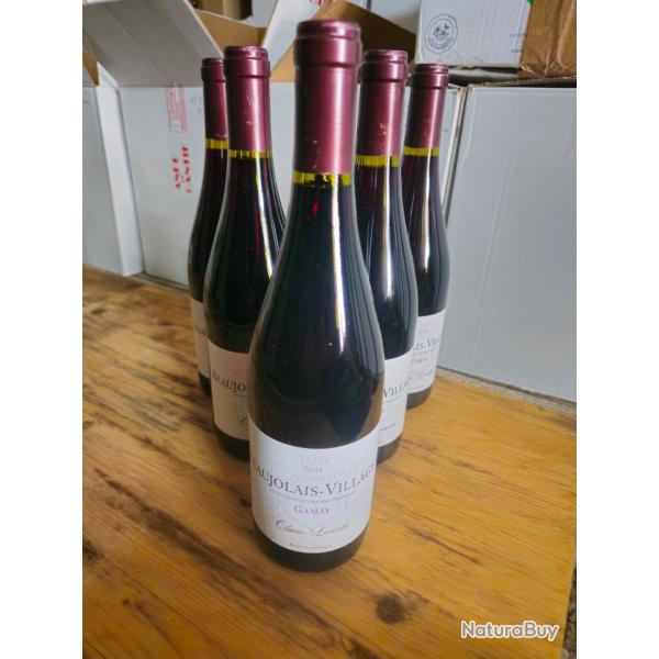 12 bouteilles de beaujolais villages 2024