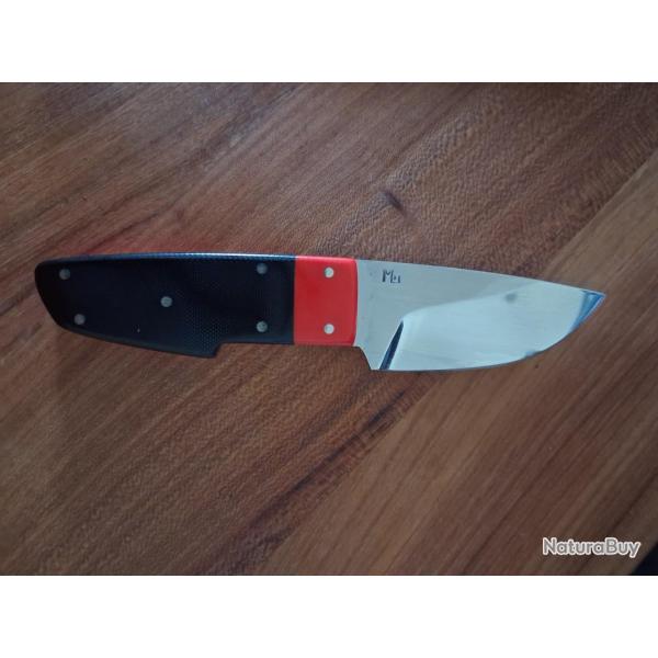 Skinner Lame de 9,5 CMS manche  micarta creation du coutelier G�rard Masse