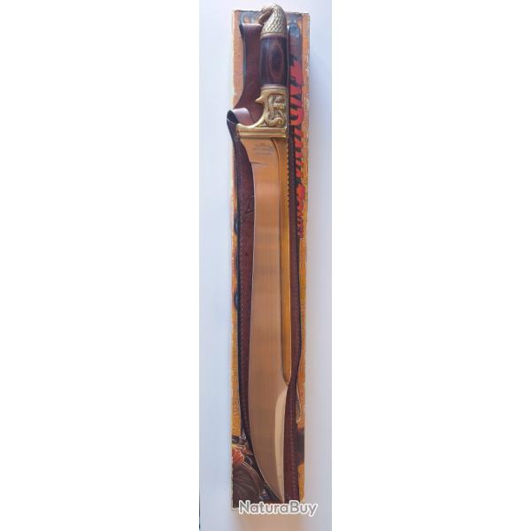 Couteau Machette "Khyber Bowie" Indiana Jones - R�plique Officielle United Cutlery UC501, Avec Bo�te