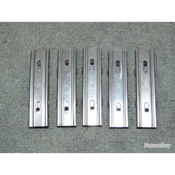LOT 10 LAME CHARGEUR MAUSER SU�DOIS M96 M38 CARL GUSTAV LJUNGMAN AG-42 CAL 6,5 x 55 PORT GRATUIT
