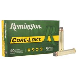LOT DE 2 BOITES DE 20  MUNITIONS REMINGTON CALIBRE 444 MARLIN 240GR  CORE LOKT SPCL