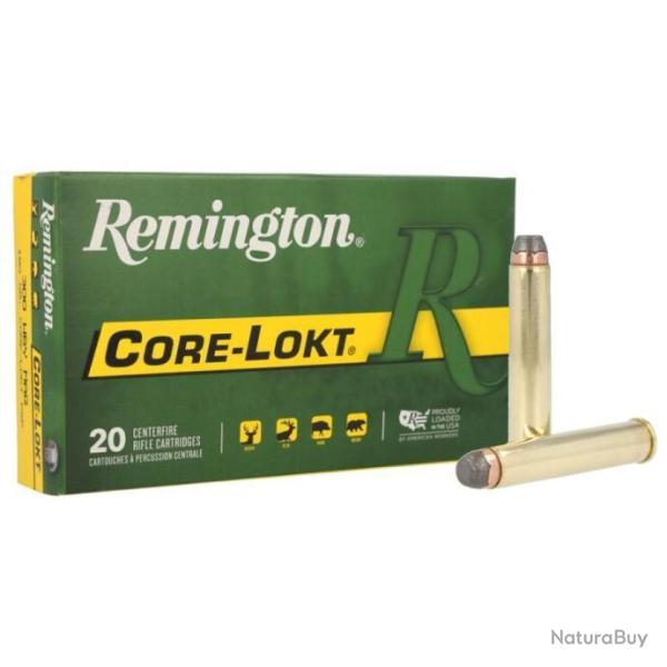 LOT DE 2 BOITES DE 20  MUNITIONS REMINGTON CALIBRE 444 MARLIN 240GR  CORE LOKT SPCL