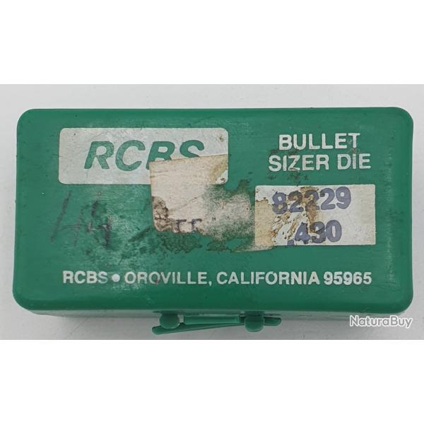 RCBS recalibreur de balles en 430 (sizing die).