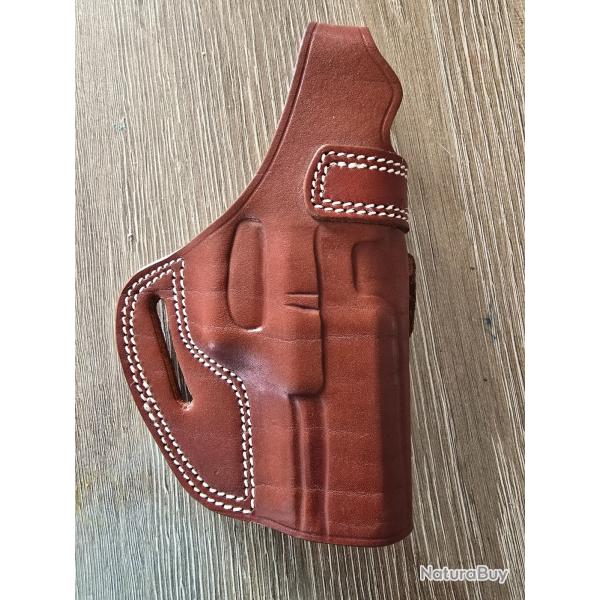 Holster �tui cuir pour port discret GLOCK 17 NEUF