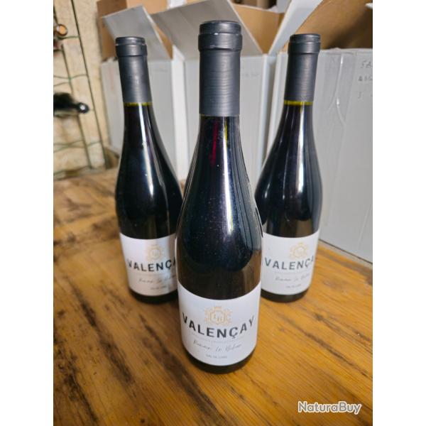 4 bouteilles de valen�ay rouge 2023