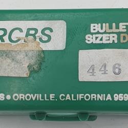 RCBS recalibreur de balles en 446 (sizing die).