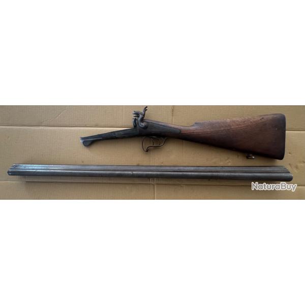 Fusil de chasse anglais type Lefaucheux calibre 16 � broche