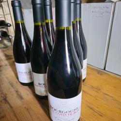 6 bouteilles de Bourgogne Hautes c&ocirc;tes de beaune rouge 2019