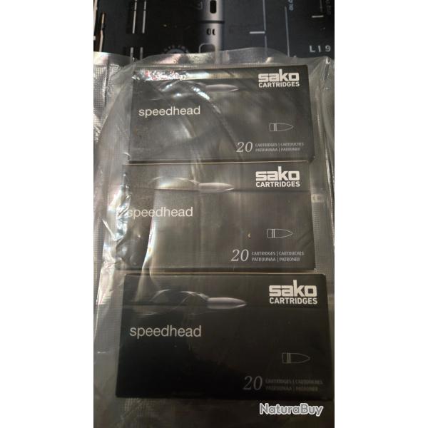 Cartouche SAKO SPEEDHEAD 222REM MAG