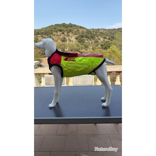 Gilet de chasse chien protection