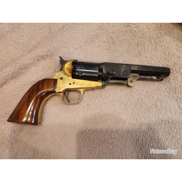Revolver Palmetto 1851 Navy calibre .36 poudre noire - fabrication italienne 1981
