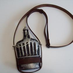 militaria ww1 bidon 1 litre alu d'essai mod&egrave;le des ann&eacute;es 1890/1900 pour l'infanterie 14/18 francais