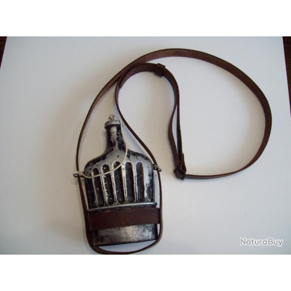 militaria ww1 bidon 1 litre alu d'essai mod�le des ann�es 1890/1900 pour l'infanterie 14/18 francais