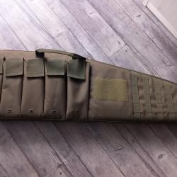 Housse fusil mil tec chargeur poches fourreaux