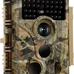 BlazeVideo T306 Cam&eacute;ra de chasse 64MP 4K - Temps de d&eacute;clenchement de 0,1s PIR 120&deg; Vision Nocturne I
