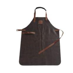 Diamant Sabatier Bon Cuir 29DS91 - Tablier cuir chocolat 82 cm