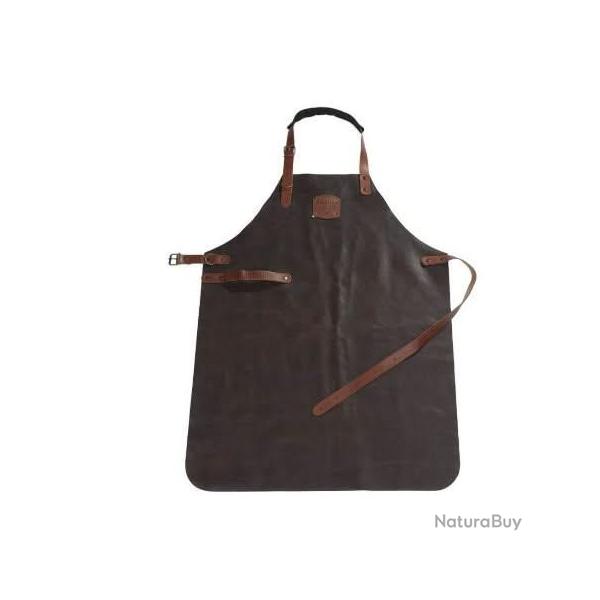 Diamant Sabatier Bon Cuir 29DS91 - Tablier cuir chocolat 82 cm